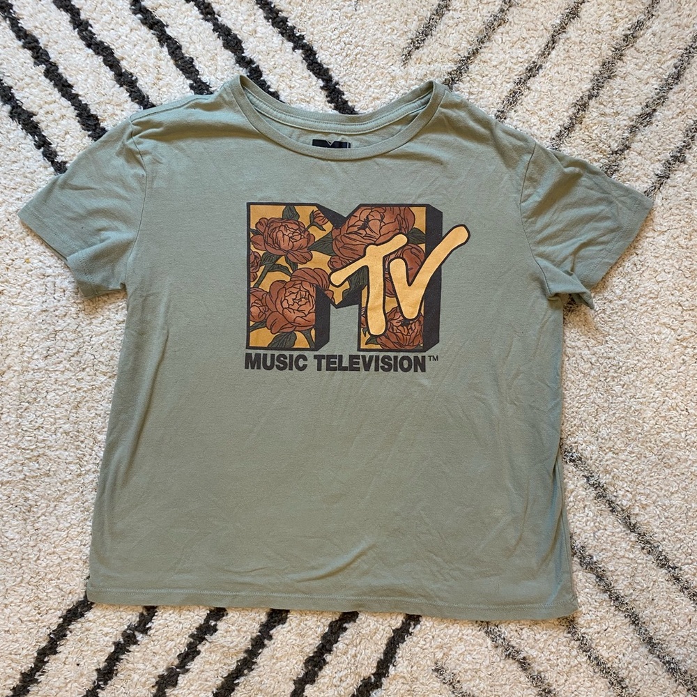 MTV Floral T-Shirt